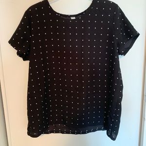 Old Navy Patterned Blouse L